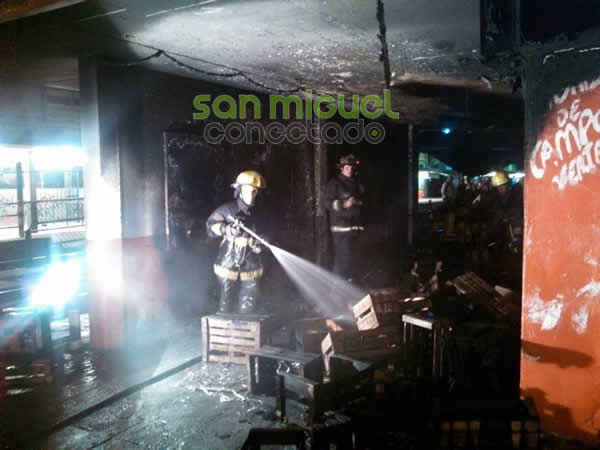 Incendio San Miguel
