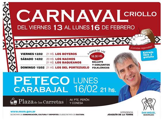 carnaval criollo 2015